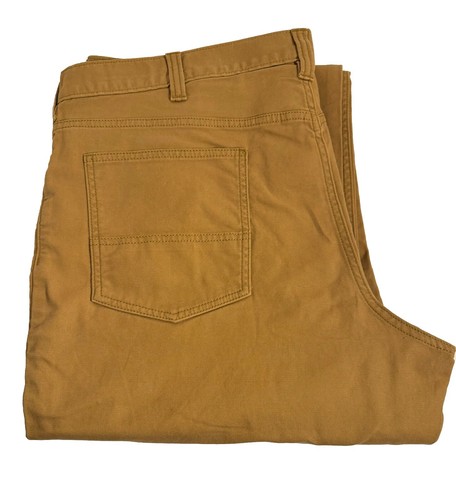 40x34 Carhartt Men's Hickory Rugged Flex Relaxed Fit Canvas Work Pants BN2517-M - Picture 7 of 10