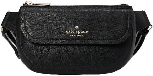 Kate Spade Women\'s Make It Mine Small Black Leather Backpack With Cadillac Flap Kate Spade Studded Leather Mini Nicole Backpack, Black main image 4
