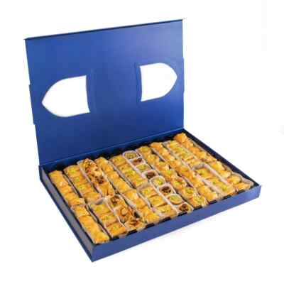 BAKLAVA BAGHLAVA LIBANAIS BOX SWEET PISTACHIO DESSERT PASTRY ASSORTED GIFT 4 LBS