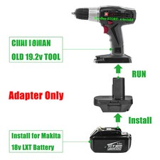 1x Adapter for Makita 18V LXT Battery to Power for Craftsman 19.2v C3 Tools