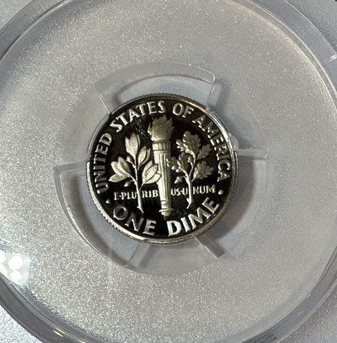 2007 S Proof Clad Roosevelt Dime .10C PCGS PR69DCAM - 第 4/5 張圖片