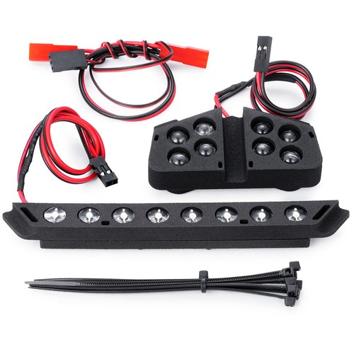 AXSPEED Light Kit Scheinwerfer Rücklicht Lichter für 1/8 Maxx Slash 6S 4X4 Auto - Picture 12 of 12