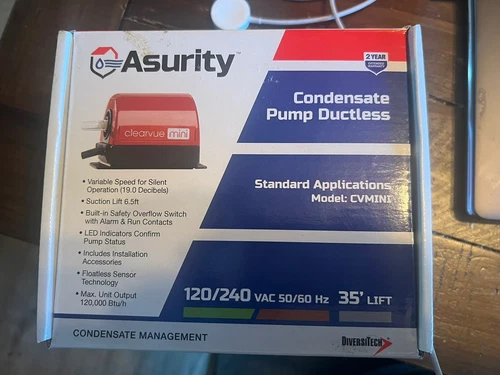 DiversiTech CVMINI Condensate Pump