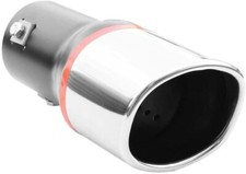 Auspuffblende Endrohr Edelstahl Universal Für Citroen C2 C3 Picasso C4 C5 C6 C8