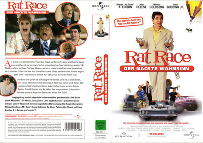 Rat Race - Der nackte Wahnsinn - Rowan Atkinson - (VHS Cassette)