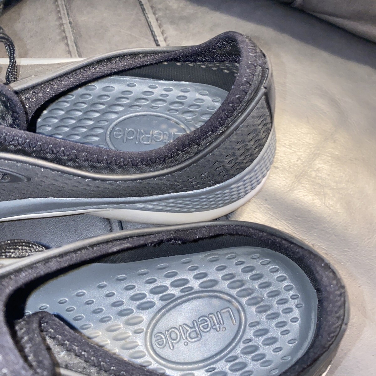 ★★こまめ様★確認用★★ Crocs LiteRide 360 Pacer Men's Size 11 Black Slate Gray 206715