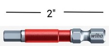 9/64 inch HEX Impact drill driver power BIT 1/4" hex shank quick change head