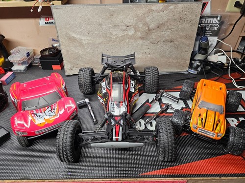 Juego De Portaesferas Y Portamanguetas ECX Para Coches RC 1/18 - Referencia ECX214001