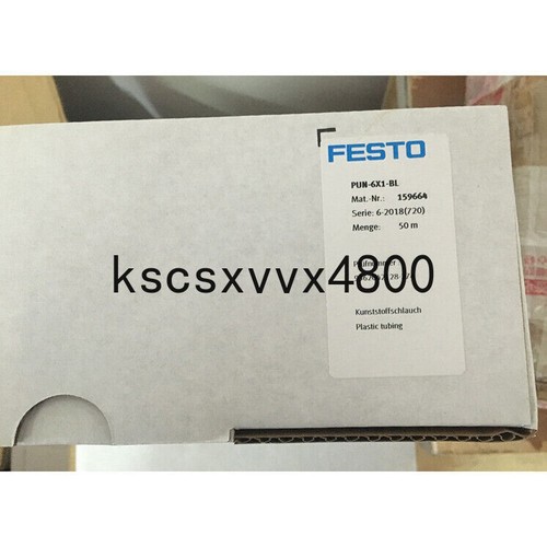 ONE New FESTO PUN-6X1-BL 159664 Pneumatic Tubing Free shipping
