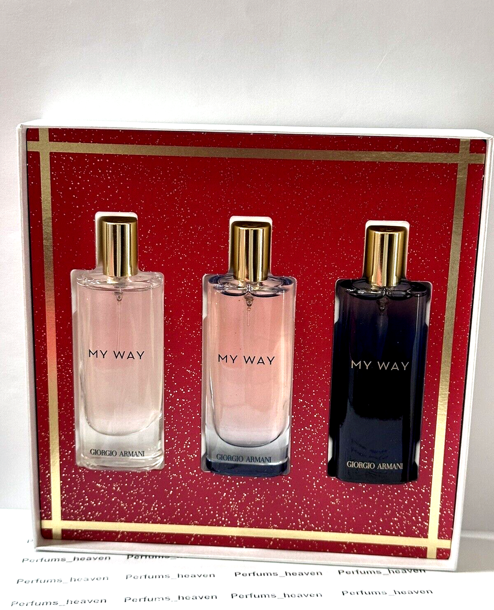 3-PC Armani Beauty My Way Perfume Spray Discovery Set NEW! | eBay