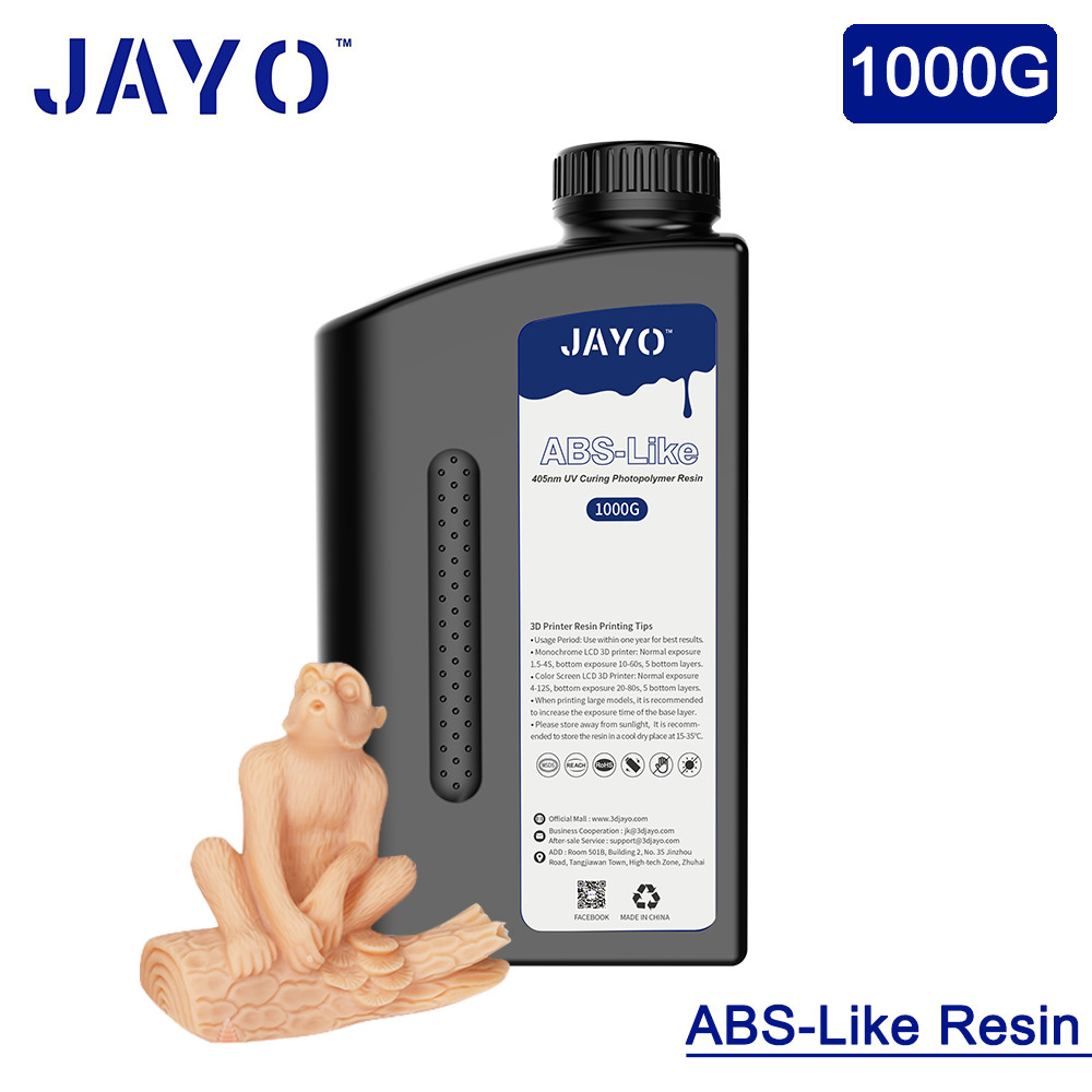 JAYO 1KG 405nm UV ABS-Like Resin LCD 3D Drucker Harz für 4K 8K 3D Drucker