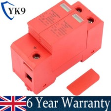 2P Surge Protector 1000V 20KA-40KA DC Surge Protector Rail Installation UK