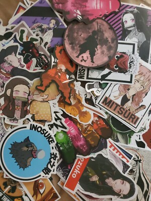 DEMON HUNTER Manga Anime 25 Stickers Set Decals NEZUKO MITSURI INOSUKE ...