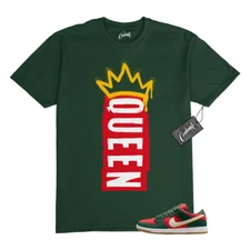 Dunk SB Seattle Fir Fire Red University Gold White T Shirt to Match Q1