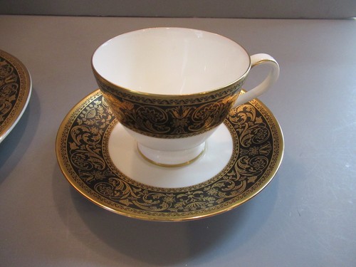 Minton Bone China England Grandee (2) 5 PC Place Settings Three Plates Cup Sauce - Picture 3 of 17