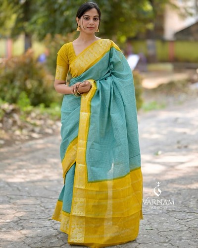 South Indian Saree Blouse Bridal Banarasi Silk Sari Bollywood Party Wedding New - Picture 4 of 5
