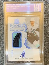 2023-24 UD The Cup Hockey ROOKIE AUTOGRAPH PATCH TYE KARTYE AUTO 214/249