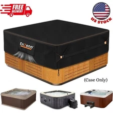 Outdoor SPA Hot Tub Cover Waterproof Square 96 X 96 Inch Fit 94 X 94 or 93 X 93