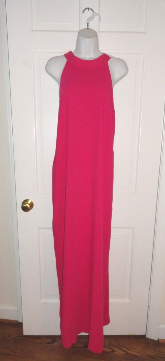 alaric halter maxi dress Adele Halter Maxi Dress, in Ivory Luxe Satin, Size: Large | Show Me Your Mumu
