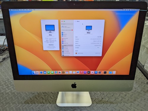 Apple iMac 21.5" 4K Retina 2017 (250GB SSD, Intel Core i5-7400 3.0GHz, 16GB RAM) - 第 1/4 張圖片