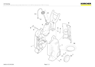 #ad Karcher K3 K3.79M Pressure Washer Replacement OEM Parts $34.95