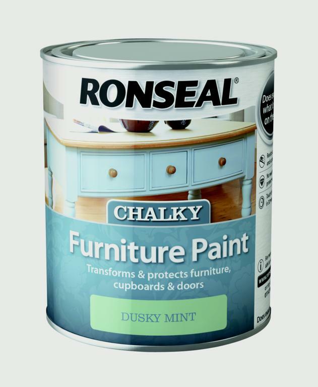 Ronseal Chalky Furniture Paint 750ml VARIOUS COLOURS TO CHOOSE FROM eBay