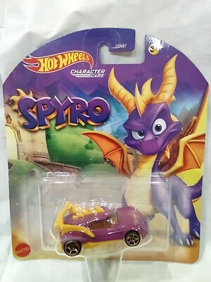 SPYRO the Dragon Hot Wheels CHARACTER Cars 2022 Purple