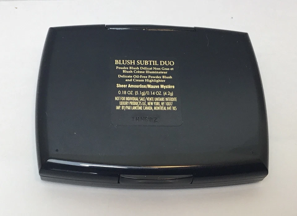 Lancome Blush Subtil Duo, Blush & Highlighter, Sheer Amourose/Mauve Mystere - Image 2 of 3