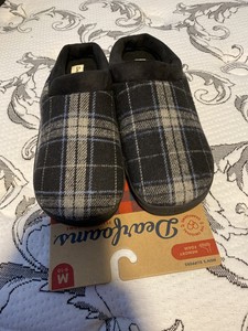 dearfoam plaid slippers