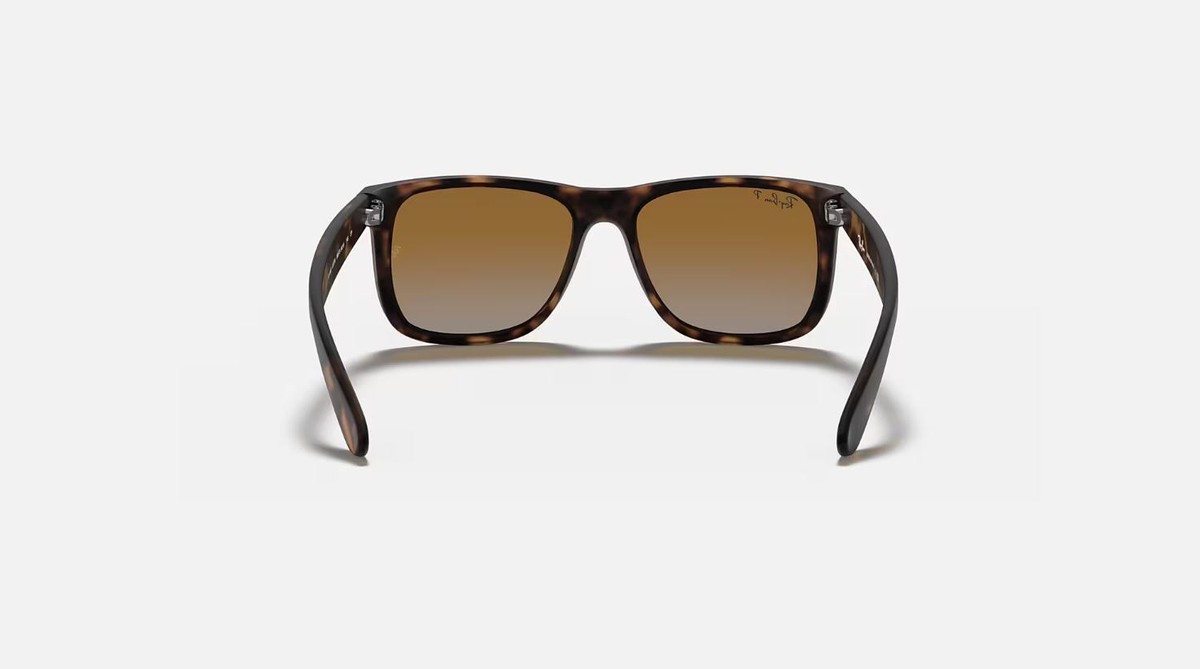 Ray Ban Classic Justin Havanna POLORIZED Justin M - Rubber Light Havana/Brown Gradient – Sports Basement main image 2
