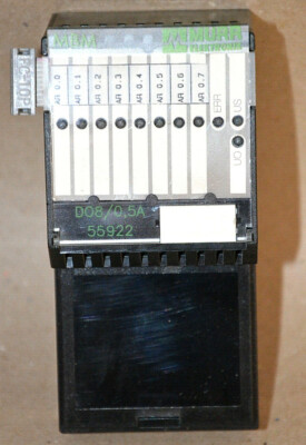 MURR ELEKTRONIK  MBM D08/0.5A EXTENSION MODULE 55922