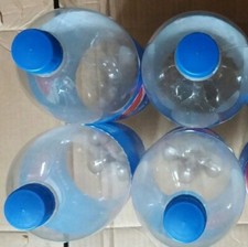 Empty 2 liter soda pop bottles crafts, arts etc. 4 pack of bottles