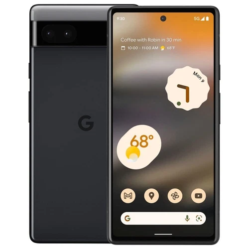 Google Pixel 6a GX7AS WIFI Only 128GB Charcoal Very Good