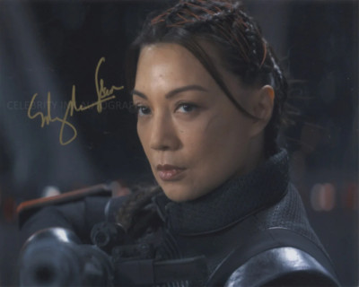 MING-NA WEN Fennec Shand - Star Wars: Book Of Boba Fett ORIGINAL SIGNED AUTOGRAMM