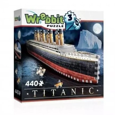 665541010149 Wrebbit Puzzle 3D 440 el Titanic Tactic