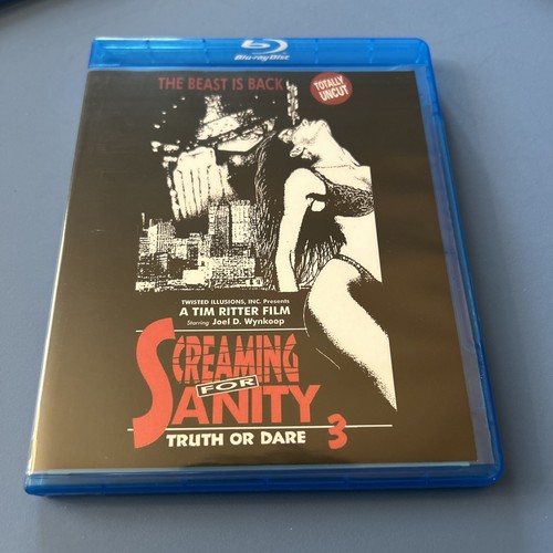 Screaming For Sanity Blu Ray SRS Cinema Tim Ritter SOV Truth Or Dare 3 Slasher - Picture 2 of 6