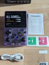 Retrokonsole R36S 64GB Lila Inkl Kabel Und Di...