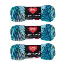 Bulk Buy Super Saver Yarn 3-Pack Wildflower E300-3955