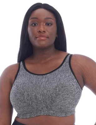 44C Goddess Sport BH stützend Übergröße bügelloser Sport BH 6913