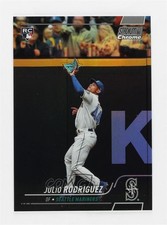 2022 Topps Stadium Club Chrome Refractor Julio Rodriguez #148 18pg