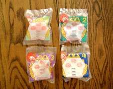 1995-The Littlest Pet Shop 4 Toys McDonald's NIP