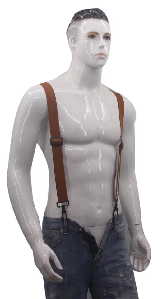 Tirantes para hombre ganchos giratorios X tirantes traseros con 4 soportes de alta resistencia Bel... Foto 2 de 4