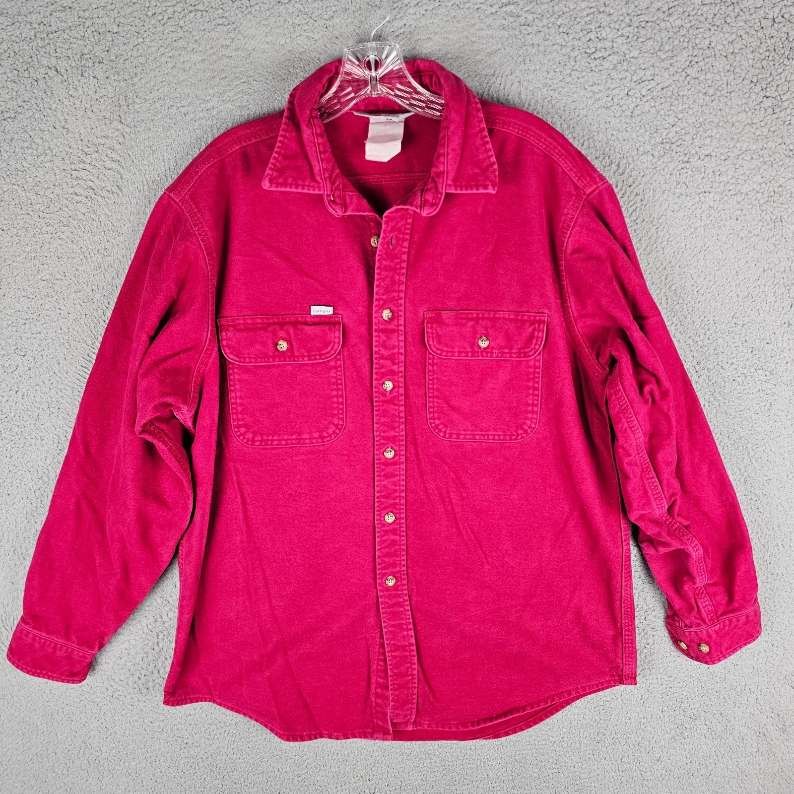 VTG Carhartt Flannel Shirt Mens Rugged Outdoor Wear Long Sleeve Collared Button
Opens in a new windo