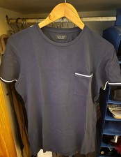 MAGLIETTA BLU SCURO ZARA MAN, TAGLIA S, USATO IN OTTIME CONDIZIONI