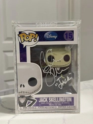 Chris Sarandon Disney Jack Skellington #15 Signed Funko Pop JSA Certified