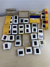 Vintage 35mm Color Slide Transparency Photo Lot Cars People Building Travel