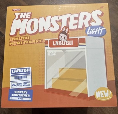 LABUBU POPMART THE MONSTERS Wacky Mart Series Display Container