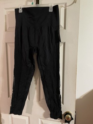 NWT Women s Under Control Black Leggings Size 2X With Side Cut Outs