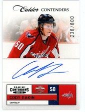 2012-13 Contenders Calder Contenders Cody Eakin 238/800 #257