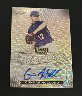 2021 Leaf Metal Draft Future Stars Silver Wave Gunnar Hoglund #FS-GH1 Auto A s